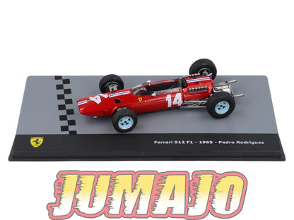 F1F93 Voiture 1/43 CENTAURIA Formule 1 FERRARI 512 F1 1965 #14 314 P Rodriguez