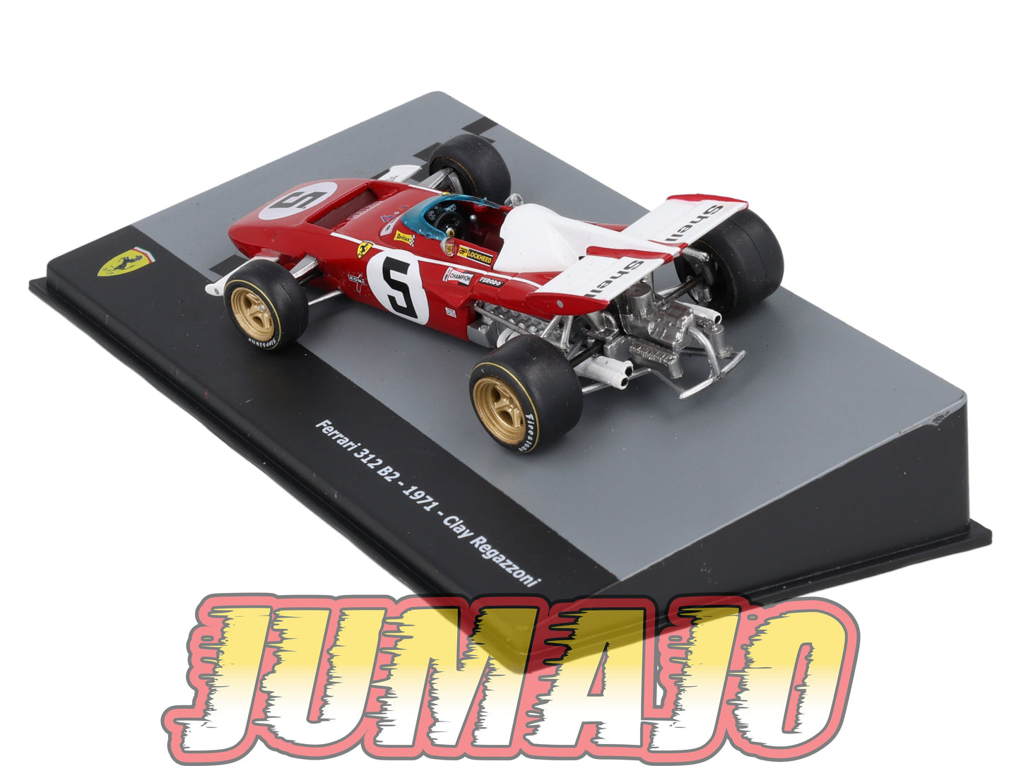 F1F98 Voiture 1/43 CENTAURIA Formule 1 FERRARI 312 B2 #5 1971 Clay Regazzoni