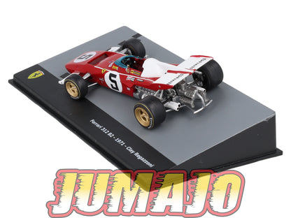 F1F98 Voiture 1/43 CENTAURIA Formule 1 FERRARI 312 B2 #5 1971 Clay Regazzoni