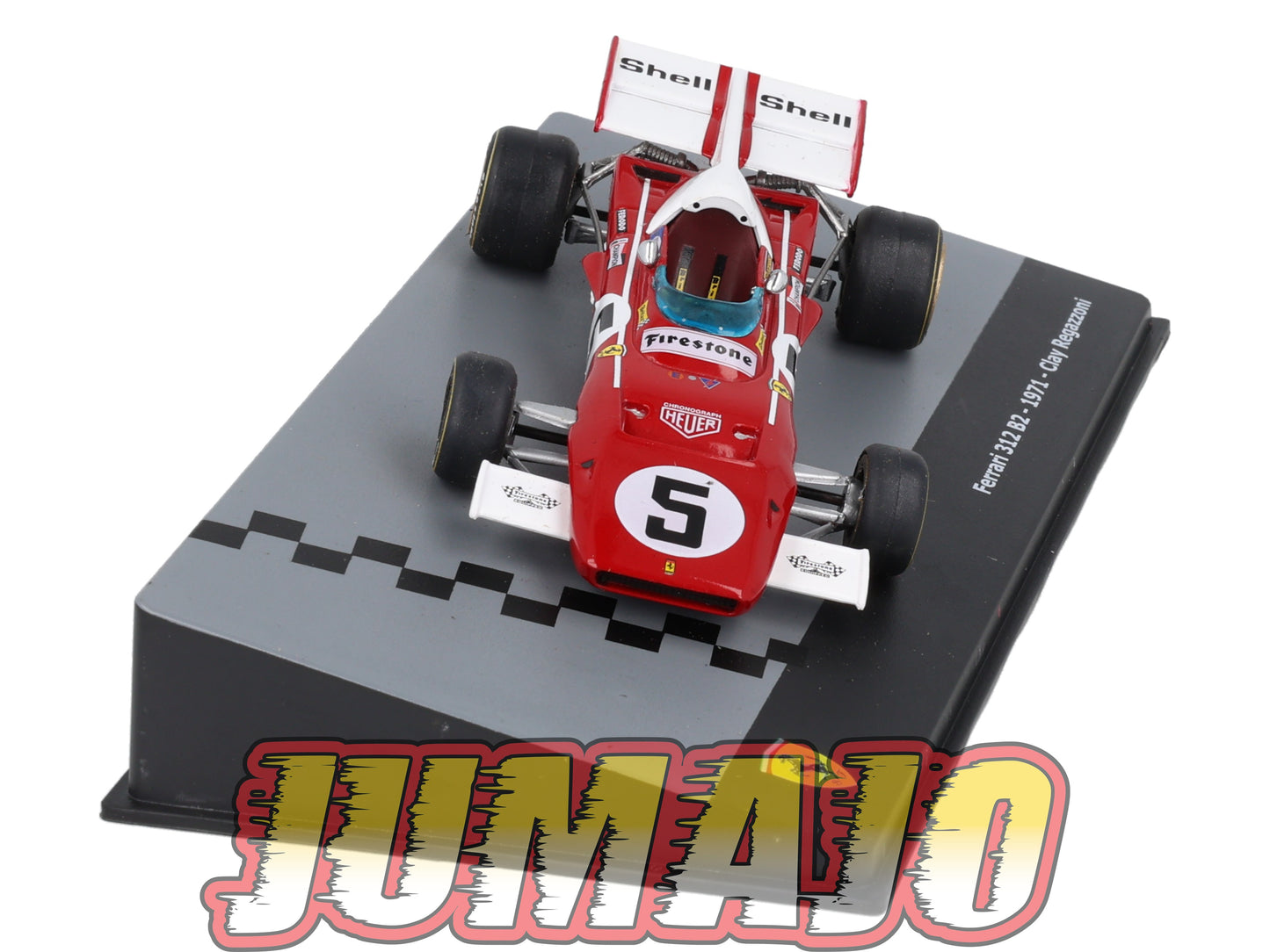 F1F98 Voiture 1/43 CENTAURIA Formule 1 FERRARI 312 B2 #5 1971 Clay Regazzoni