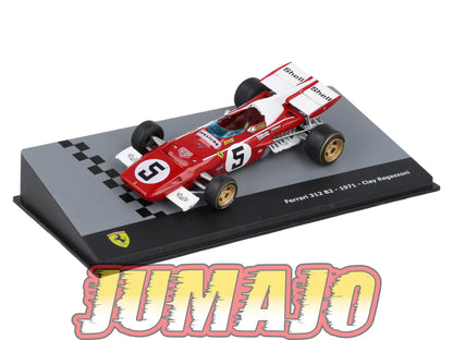 F1F98 Voiture 1/43 CENTAURIA Formule 1 FERRARI 312 B2 #5 1971 Clay Regazzoni