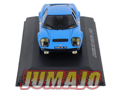 FA18 Voiture 1/43 IXO altaya Voitures d'autrefois LIGIER JS2 coupé 1972