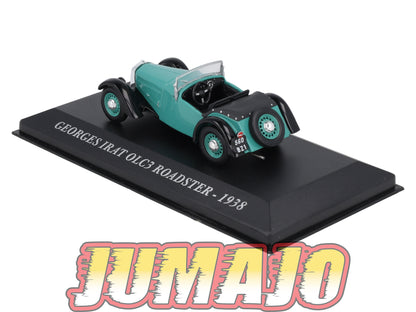 FA23 Voiture 1/43 IXO altaya Voitures d'autrefois Georges Irat OLC3 Roadster