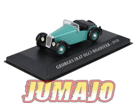 FA23 Voiture 1/43 IXO altaya Voitures d'autrefois Georges Irat OLC3 Roadster
