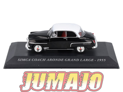 FA25 Voiture 1/43 IXO altaya Voitures d'autrefois SIMCA Coach Aronde Grand large 1955