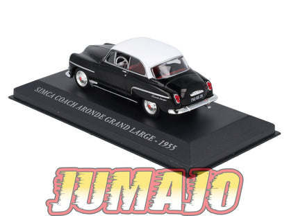 FA25 Voiture 1/43 IXO altaya Voitures d'autrefois SIMCA Coach Aronde Grand large 1955