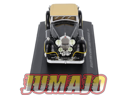 FA36 Voiture 1/43 IXO altaya Voitures d'autrefois : Bugatti Type 41 Royale Cabrio Weinberger 1931