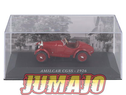 FA39 Voiture 1/43 IXO altaya Voitures d'autrefois AMILCAR CGSS 1926