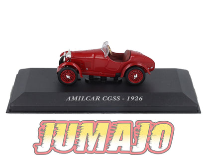 FA39 Voiture 1/43 IXO altaya Voitures d'autrefois AMILCAR CGSS 1926
