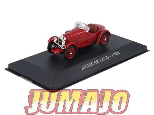 FA39 Voiture 1/43 IXO altaya Voitures d'autrefois AMILCAR CGSS 1926