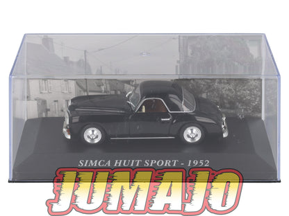 FA401 Voiture 1/43 IXO Altaya Voitures d'autrefois SIMCA Huit Sport 1952