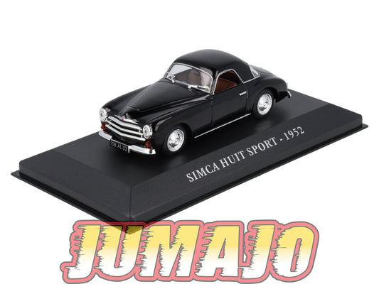 FA401 Voiture 1/43 IXO Altaya Voitures d'autrefois SIMCA Huit Sport 1952