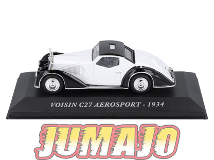 FA41 1/43 IXO altaya Voitures d'autrefois : VOISIN C27 Aerosport