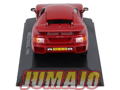FA46 Voiture 1/43 IXO altaya Voitures d'autrefois : Méga Track 1999