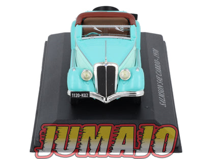 FA52 Voiture 1/43 IXO altaya Voitures d'autrefois : SALMSON S4E Cabrio 1938
