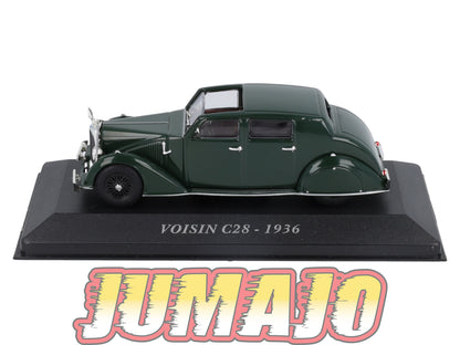 FA53 Voiture 1/43 IXO altaya Voitures d'autrefois VOISIN C28 1936