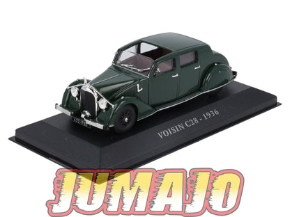 FA53 Voiture 1/43 IXO altaya Voitures d'autrefois VOISIN C28 1936