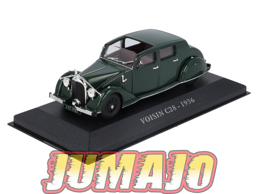 FA53 Voiture 1/43 IXO altaya Voitures d'autrefois VOISIN C28 1936