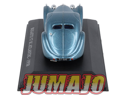FA61 Voiture 1/43 IXO altaya Voitures d'autrefois BUGATTI 57 Sc Atlantic 1938