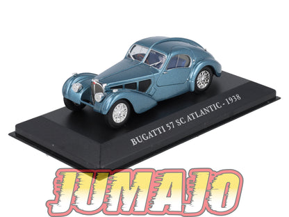 FA61 Voiture 1/43 IXO altaya Voitures d'autrefois BUGATTI 57 Sc Atlantic 1938