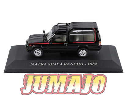 FA62 Voiture 1/43 IXO Altaya Voitures d'autrefois MATRA Simca Rancho 1982