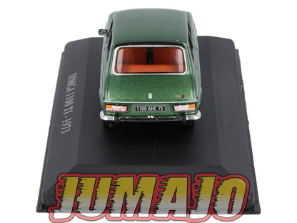 FA65 Voiture 1/43 IXO altaya Voitures d'autrefois : SIMCA 1100 TI 1973