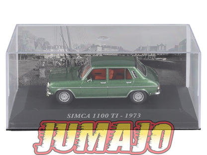 FA65 Voiture 1/43 IXO altaya Voitures d'autrefois : SIMCA 1100 TI 1973
