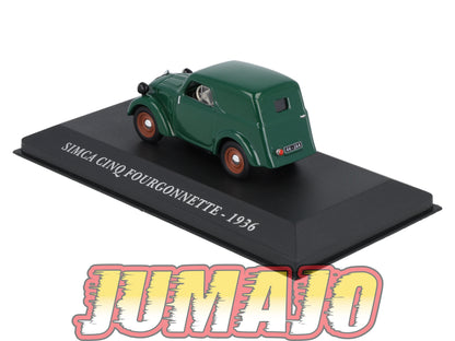 FA67 Voiture 1/43 IXO altaya Voitures d'autrefois : SIMCA Cinq Fourgonnette 1936