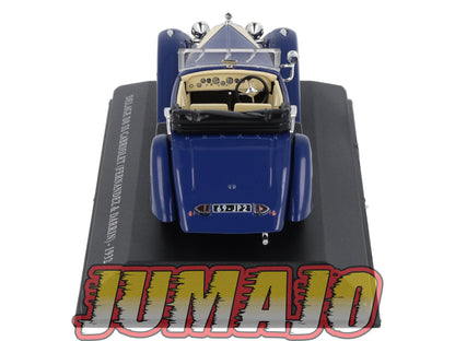 FA68 1/43 IXO altaya Voitures d'autrefois : DELAGE D8 SS cabriolet 1932