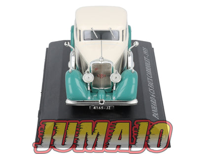 FA72 Voiture 1/43 IXO Altaya Voitures d'autrefois PANHARD 6 CS Faux Cabriolet 1935