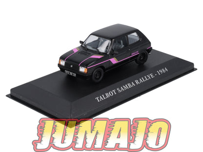 FA79 Voiture 1/43 IXO Altaya Voitures d'autrefois TALBOT Samba Rallye 1984