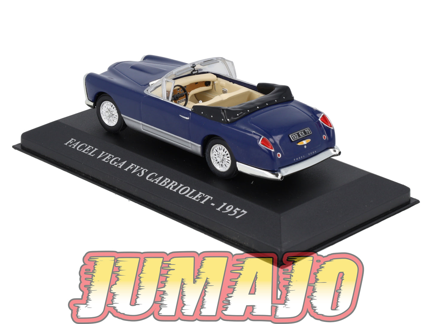 FA81 Voiture 1/43 IXO altaya Voitures d'autrefois FACEL VEGA FVS Cabriolet 1957