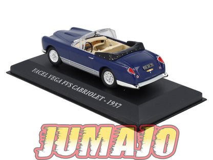 FA81 Voiture 1/43 IXO altaya Voitures d'autrefois FACEL VEGA FVS Cabriolet 1957
