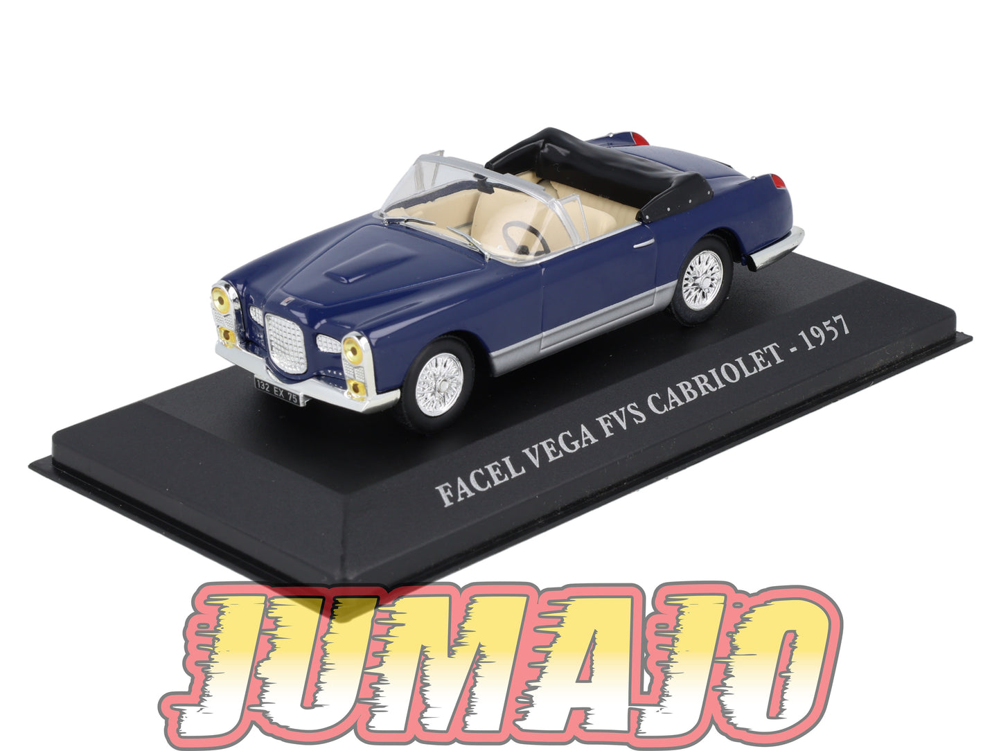 FA81 Voiture 1/43 IXO altaya Voitures d'autrefois FACEL VEGA FVS Cabriolet 1957