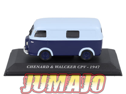 FA82 1/43 IXO altaya Voitures d'autrefois : CHENARD & WALCKER CPV 1947