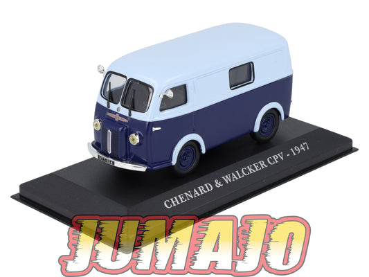 FA82 1/43 IXO altaya Voitures d'autrefois : CHENARD & WALCKER CPV 1947