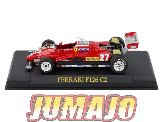 FC12 Voiture Ferrari civile 1/43 IXO Altaya : FERRARI F126 C2 #27