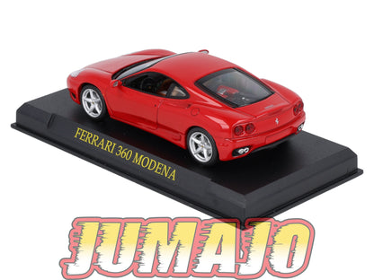 FC221 Voiture Ferrari civile 1/43 IXO Altaya : FERRARI 360 Modena