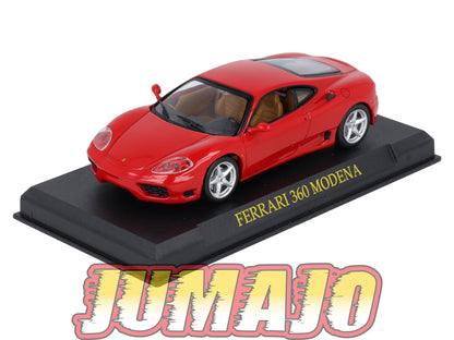 FC221 Voiture Ferrari civile 1/43 IXO Altaya : FERRARI 360 Modena