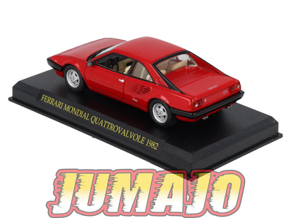 FC342 Voiture Ferrari civile 1/43 IXO Altaya : FERRARI MONDIAL QUATTROVALVOLE 1982