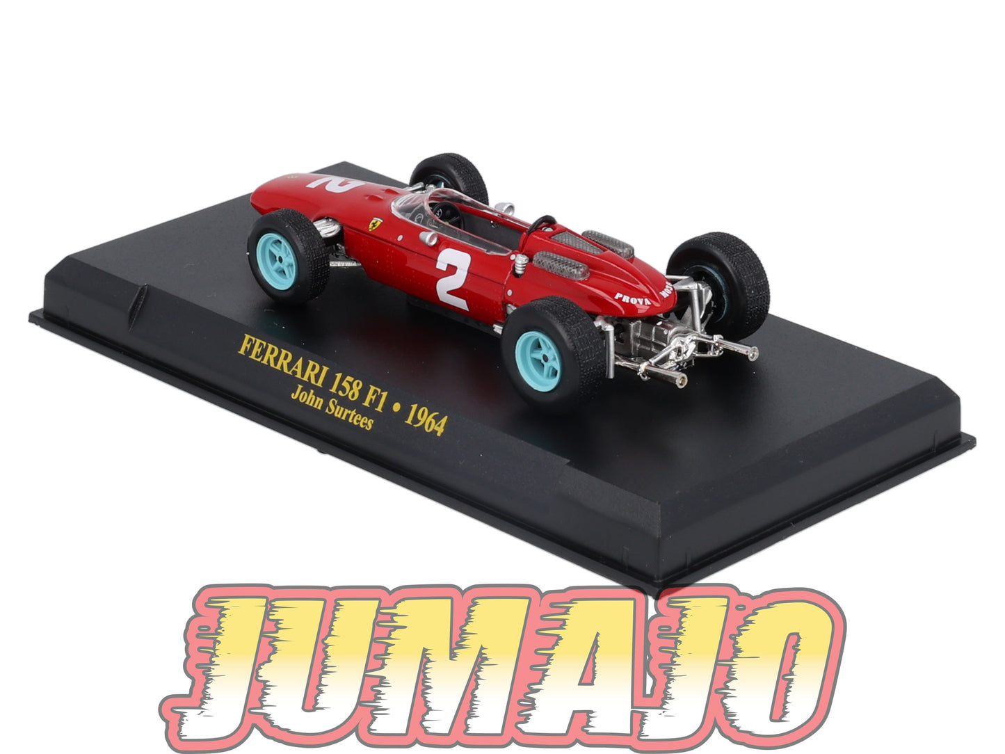 FEF13 Voiture 1/43 IXO Altaya : FERRARI 158 F1 1964 J.Surtees #2