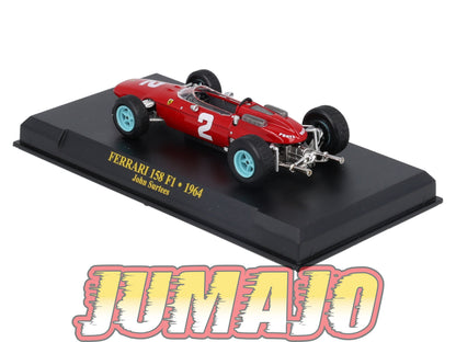 FEF13 Voiture 1/43 IXO Altaya : FERRARI 158 F1 1964 J.Surtees #2
