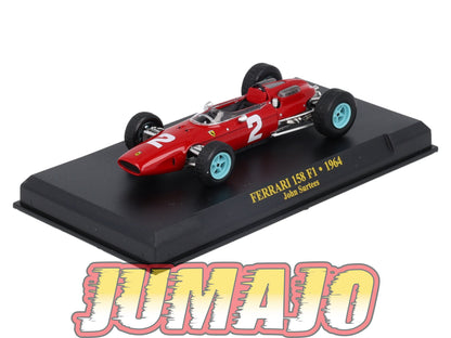 FEF13 Voiture 1/43 IXO Altaya : FERRARI 158 F1 1964 J.Surtees #2