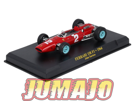 FEF13 Voiture 1/43 IXO Altaya : FERRARI 158 F1 1964 J.Surtees #2
