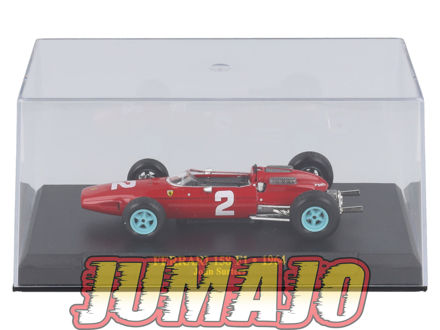 FEF13 Voiture 1/43 IXO Altaya : FERRARI 158 F1 1964 J.Surtees #2