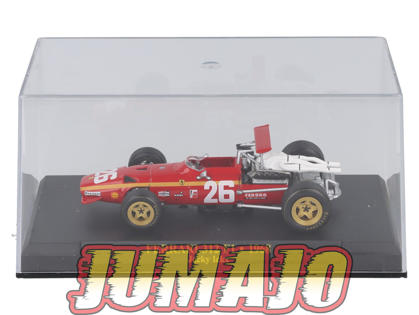FEF17 Voiture 1/43 IXO Altaya : FERRARI 312 F1 1968 J.Ickx #26