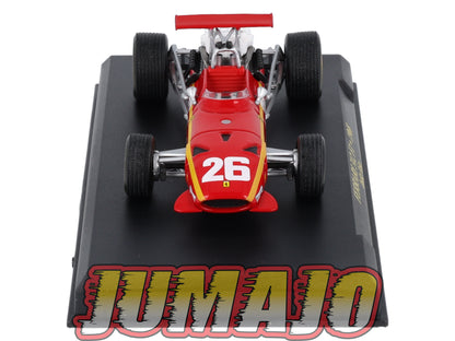 FEF17 Voiture 1/43 IXO Altaya : FERRARI 312 F1 1968 J.Ickx #26
