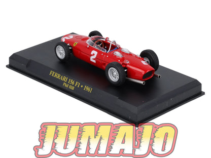 FEF18 Voiture 1/43 IXO Altaya : FERRARI 156 F1 1961 P.Hill #2