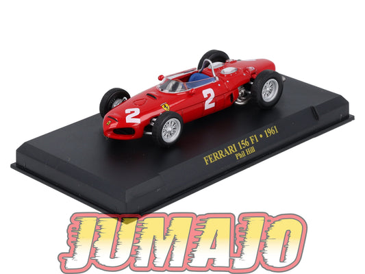 FEF18 Voiture 1/43 IXO Altaya : FERRARI 156 F1 1961 P Hill #2