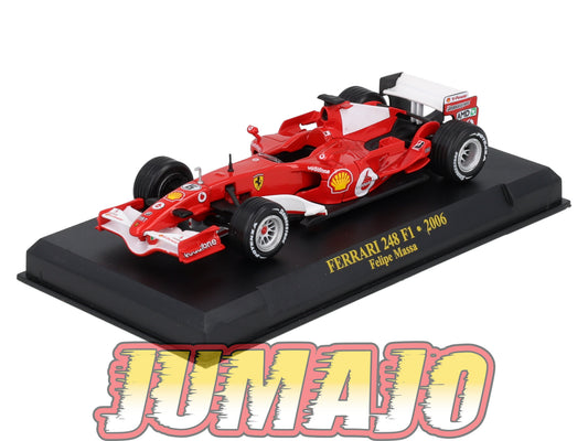 FEF20 Voiture 1/43 IXO Altaya : FERRARI 248 F1 #6 2006 Felipe Massa